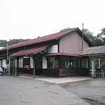 洗馬駅・駅舎